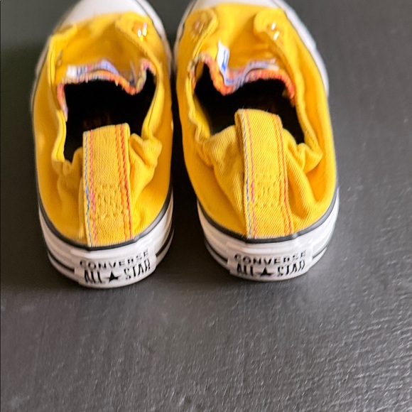 Converse Bright Yellow Slip-On Sneakers - Picture 4 of 7